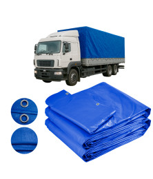Lona de Caminhão Azul CK300 Micras Leve Cobertura de Carga M2