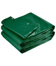 Lona para Cobertura Impermeável Verde CK300 Micras - Telhado Obra Festa Barraca Buffet M2