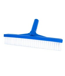 Escova Reta Brustec para Piscina com Cerdas de Nylon