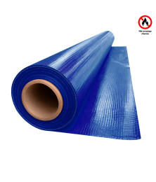 Lona para Eventos Antichama Reduz Calor + UV Azul Blackout 500 Micras TD1000