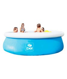 Piscina Inflável Redonda 3.700L 2,70x0,70 M - Garanta Momentos Refrescantes e Confortáveis no Verão