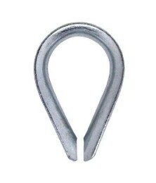 Sapatilha / Anilha para Fixação de Cabos de Aço 1/2