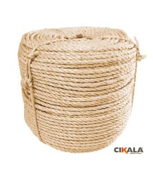 Corda Sisal Natural 08mm para Artesanato Ideal para Decoração e Projetos Criativos