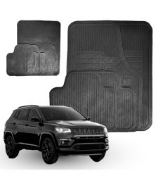 Jogo de Tapetes para Carro Universal 4 peças em Borracha - Diversos Modelos e Marcas