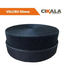 Velcro Macho e Fêmea Preto Medida 50mm x 01 M
