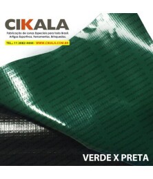 Lona para Brinquedos Infláveis Verde 1x1,40 M Pula Pula Escorredor Emborrachada CK600 Micras