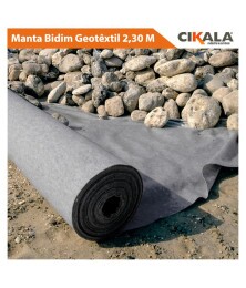 Manta Bidim Geotêxtil 2,30 M para Proteção Drenagem e Revestimento