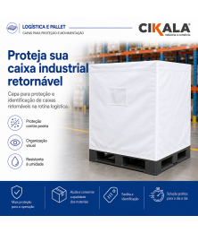 CAPA PARA CAIXA INDUSTRIAL RETORNÁVEL