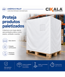 CAPA PARA PALLET COM BASE ABERTA.