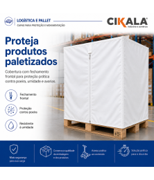 CAPA PARA PALLET COM FECHAMENTO