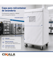CAPA PARA ROLCONTAINER DE LAVANDERIA