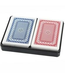 Jogo de Baralho com Cartas de Plástico 