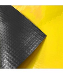 Lona para Brinquedos Infláveis Amarela 1x1,40 M Pula Pula Escorredor Emborrachada CK600 Micras