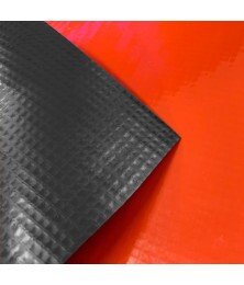 Lona para Brinquedos Infláveis Vermelha 1x1,40 M Pula Pula Escorredor Emborrachada CK600 Micras