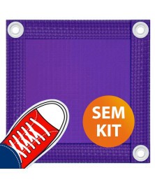 Capa de Segurança para Piscina Reposição CKP550 Roxa sem Kit de Instalação - Suporta Peso, Evita Quedas e Acidentes