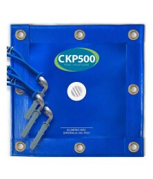 Capa de Piscina 500 Micras 8.5x4.5 Polietileno com Kit Instalação – Alta Durabilidade e Proteção Contra Sujeiras