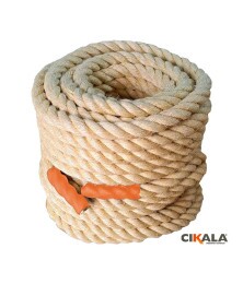 Corda Sisal Natural 50mm Ideal para CrossFit e Treinos de Força
