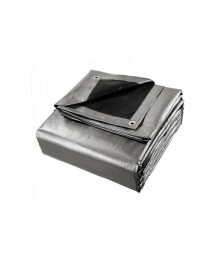 Lona Blackout CK300 Micras Impermeável Cinza Preta - Bloqueio de Luz e Alta Durabilidade M2