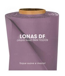 Lona para Toldo Lilás Dupla Face 1x1,40 M em PVC - Perfeita para Toldos Retráteis e Cortinas