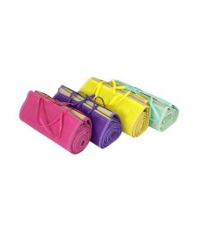 Esteira de Praia Dobrável Bolsa 1,80x1,40m em Palha Natural Confortável e Portátil