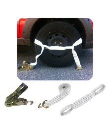 Guincho Gancho J Giratório 3ton + Catraca + Cinta 3 M Olhal