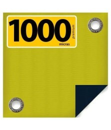 Lona para Tatame Amarela KP1000 Super Reforçado Competição Profissional Luta Ringue Octógono - Proteção para Tatame EVA M2