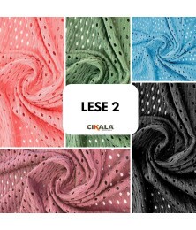 Tecido Malha Lese Texturizado 01x1,50 M – Leveza e Charme para Peças Delicadas