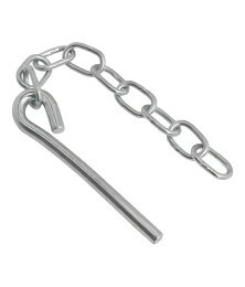 Pino de Trava com Corrente Galvanizado para Toldo