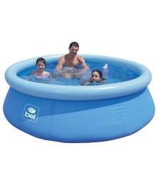 Piscina Inflável Redonda 1.900L 2,15x0,63 M - Garanta Momentos Refrescantes e Confortáveis no Verão