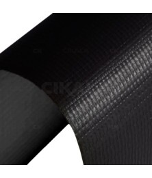 Lona Antichama Impermeável Preta x Preta 1,40x1 M CK400 Micras Cobertura Caminhão