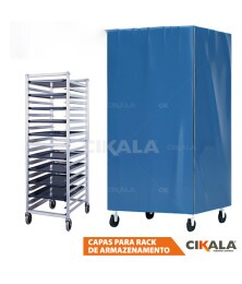 Capa para Rack de Prateleira Armazenamento Sob Medida