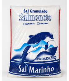 Sal para Piscina 25kg Sem Iodo para Gerador de Cloro