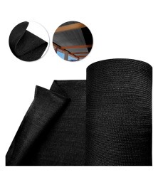 Tela Shade Sombreamento Preta 5,20x1,00 M Cobertura e Decorativa