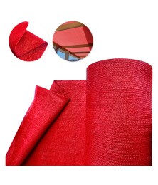 Tela Shade Sombreamento Vermelha 5,20x1,00 M Cobertura e Decorativa
