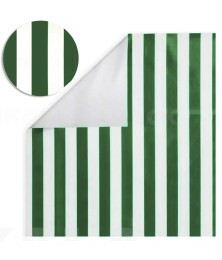 Bagum Napa Listrado Verde 1x1,40 M - 100% Impermeável Colchões Tendas Brindes Decoração