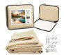 tela de sombreamento shade areia com bolsa