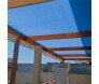 ANU´NCIO SHADE METRO LINEAR azul pergolado