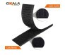 anu´ncio velcro lados preto
