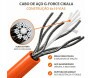 Cabo de Aço 4.8 Laranja 2