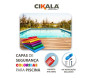 capa piscina ckp550 com kit azul bebe