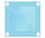 capa piscina com kit azul bebe