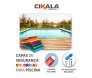 capa piscina ckp550 com kit azul bebe