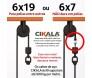 resistencia do cabo 6x7 se rompendo