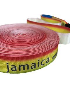 Cinta Fita Slackline Estampada Jamaica Reforçada 30 Metros