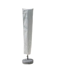 Capa para Ombrelone Impermeável Cinza Proteção UV 200x50 cm