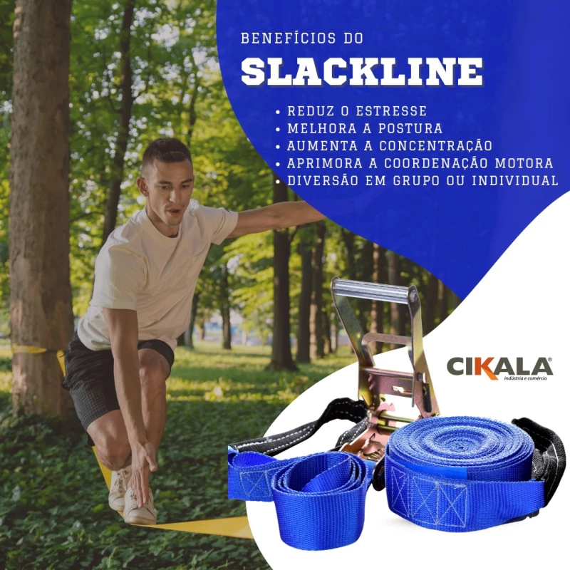 Fita de Slackline da CIKALA
