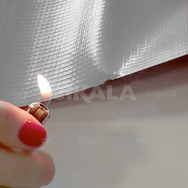 Lona anti-chamas para eventos