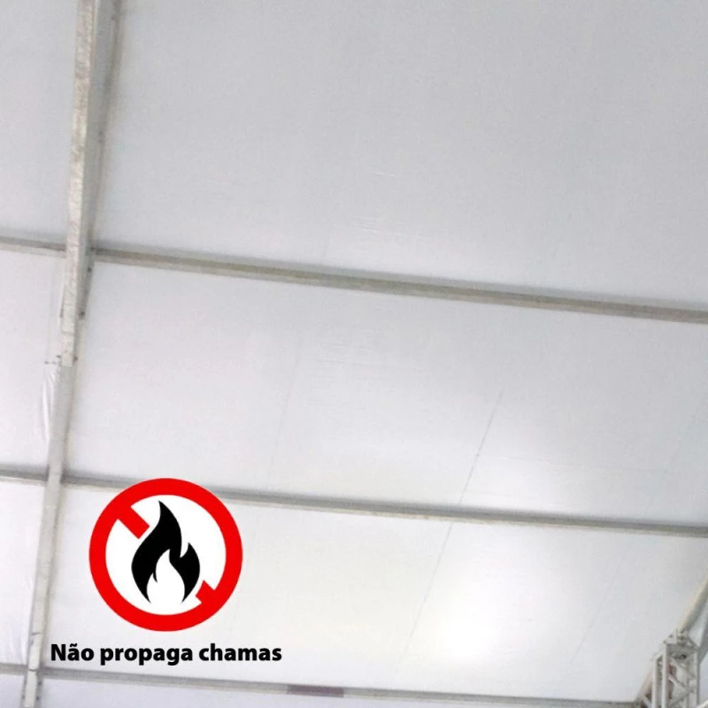Características da lona para eventos