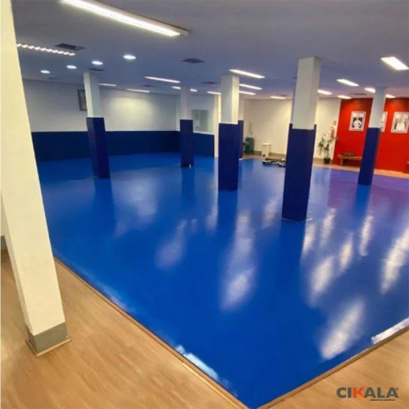 Rolo de lona para tatame CIKALA em acabamento profissional