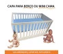 CAPA BERÇO INFANTIL AZUL BEBE 01